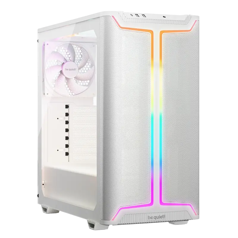 Компьютерный корпус be quiet! Pure Base 501 DX, Midi-Tower, Без блока питания, Белый