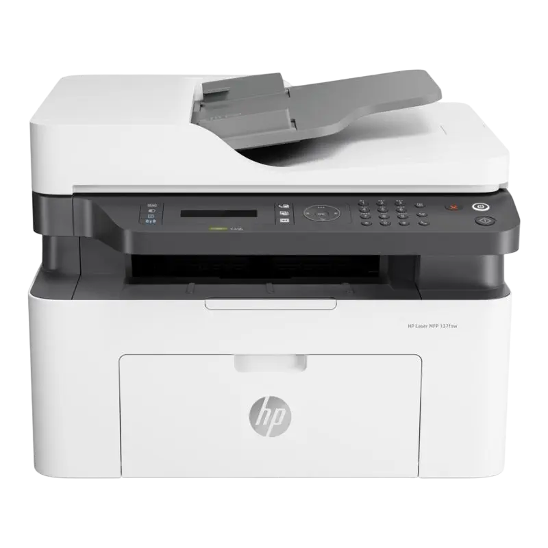 МФУ HP Laser 137fnw, Белый | Серый