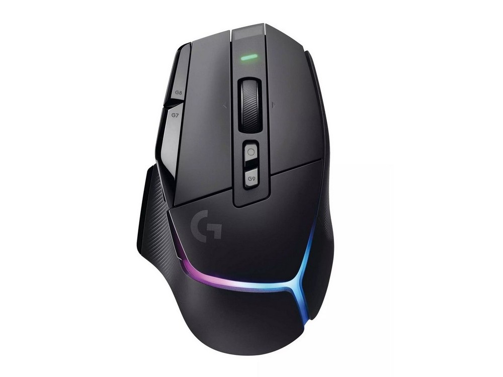 Gaming Wireless Mouse Logitech G502 X Plus, 25.6k dpi, 13 buttons, 400IPS, 40G, 106g, 1000Hz, 130h, 