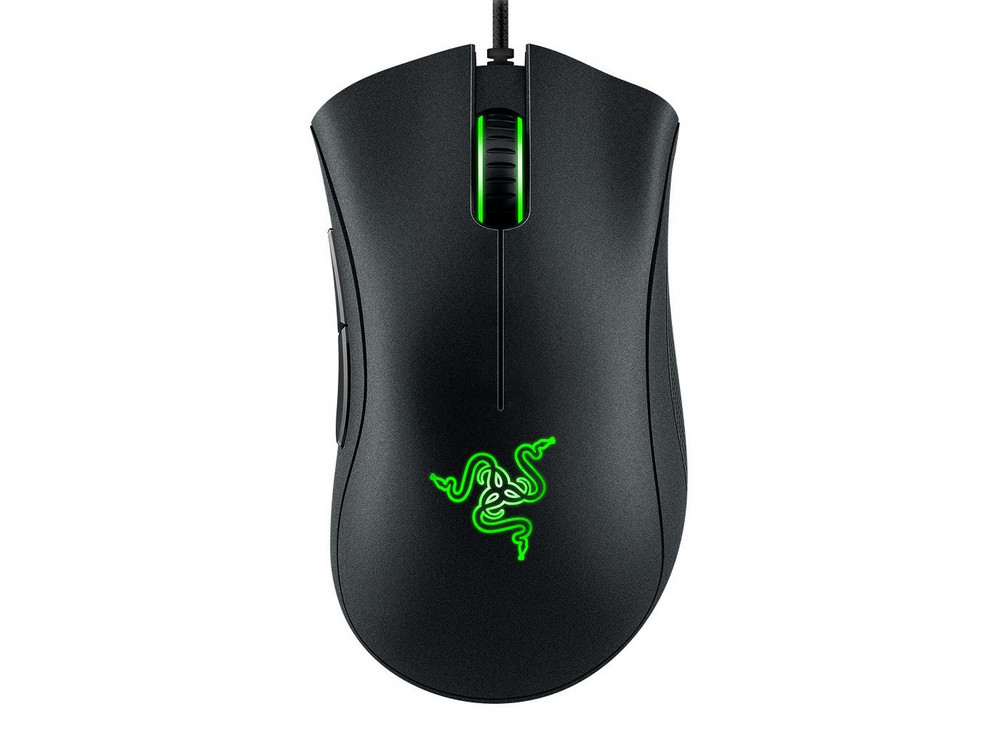 Gaming Mouse Razer DeathAdder Essential, 6400 dpi, 5 buttons, 30G, 220IPS, 96g, Mech.SW, Green Light