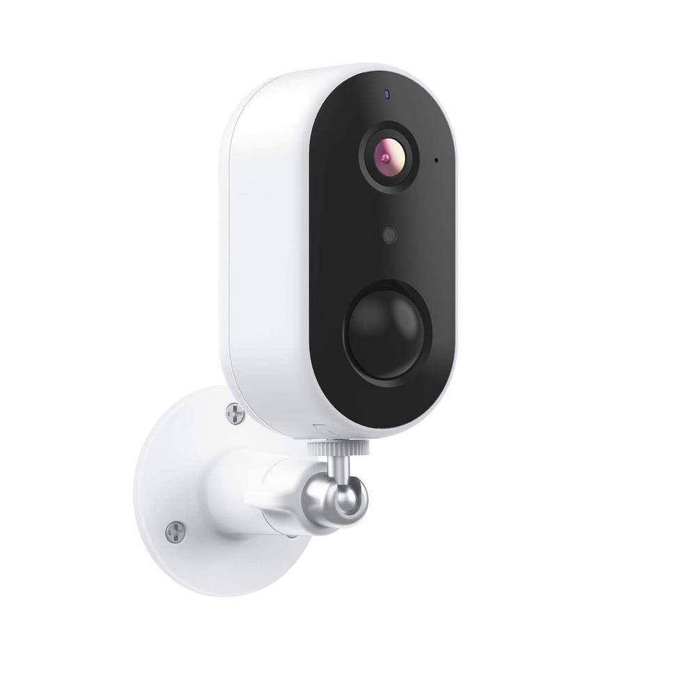 LaxiHub 1080p Wi-Fi Outdoor Battery Camera W1 + MicroSD Card 32GB