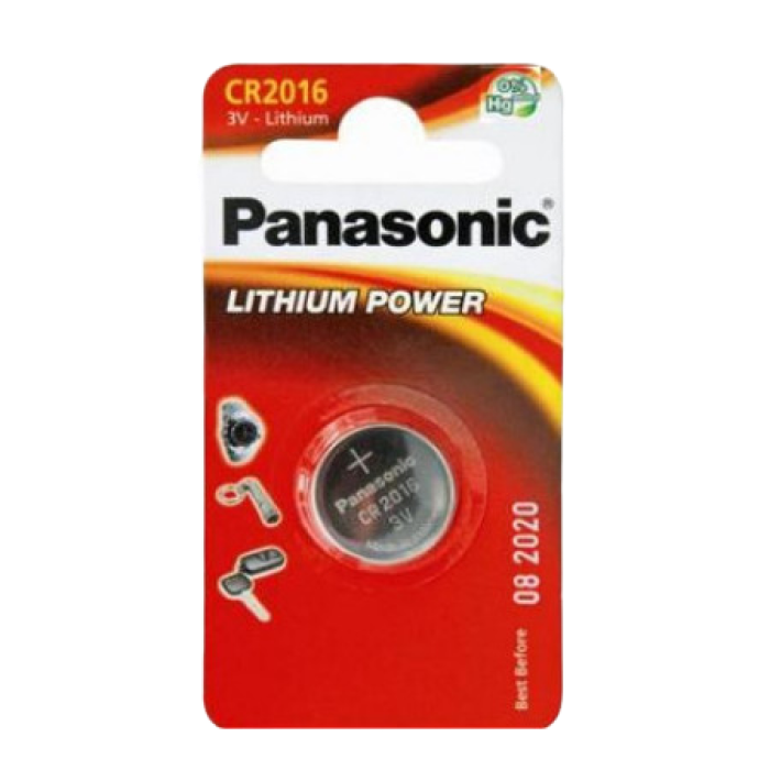 CR2016, Blister*1, Panasonic, CR-2016EL/1B