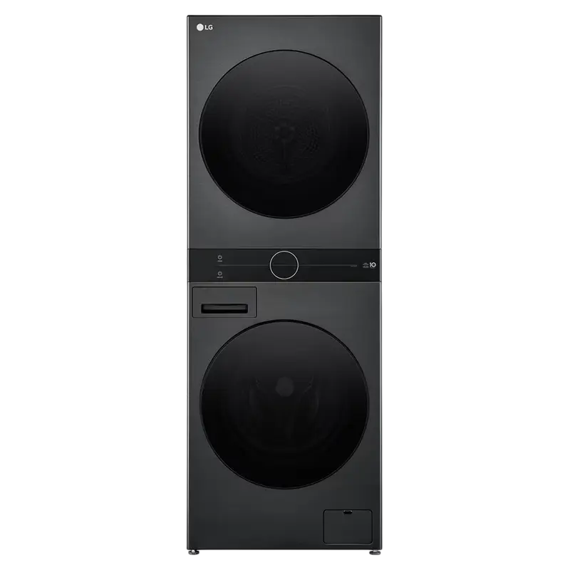 Стирально-сушильная машина LG WT1210BBF, 12кг, Черный