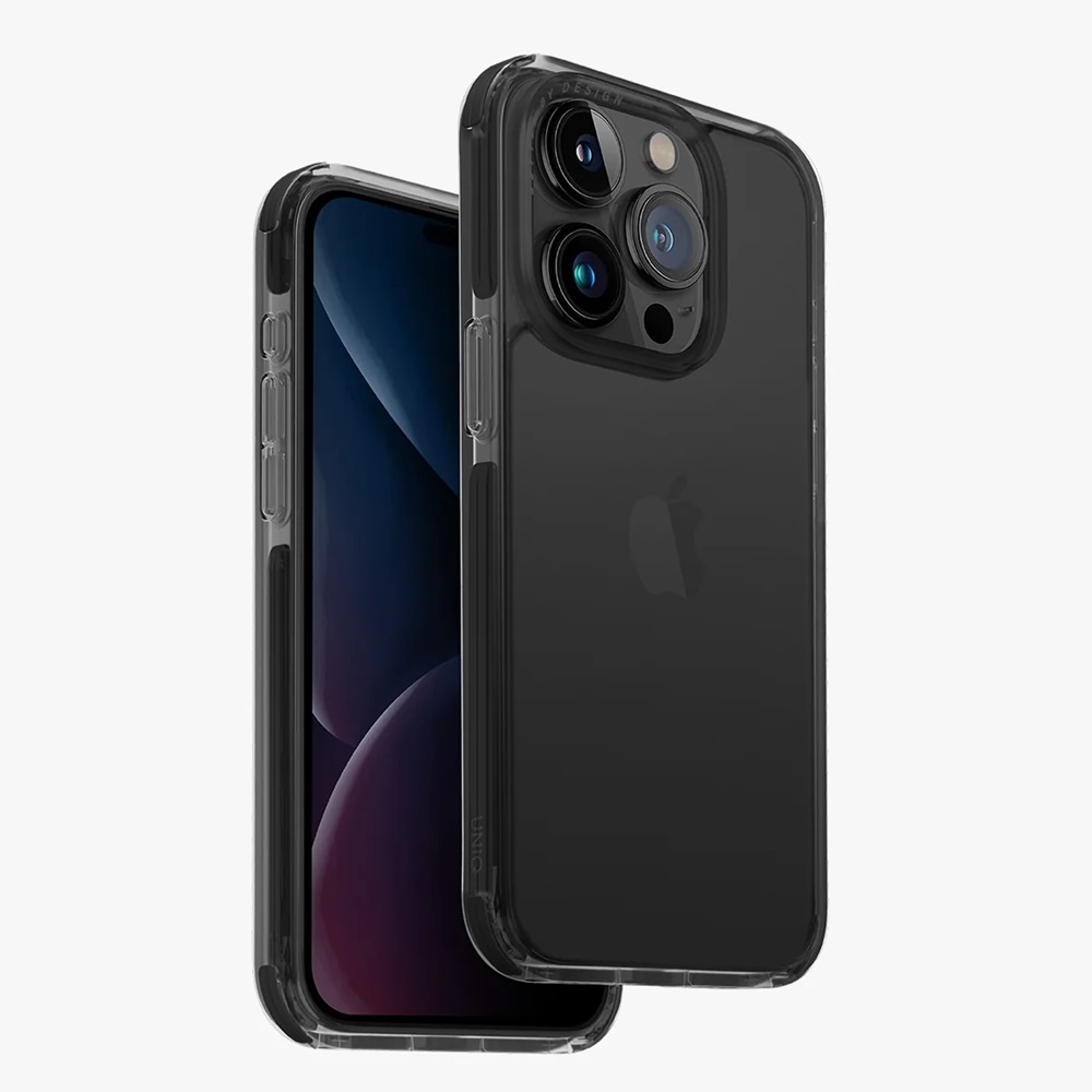 Uniq Case Hybrid Combat for iPhone 15 Pro, Black