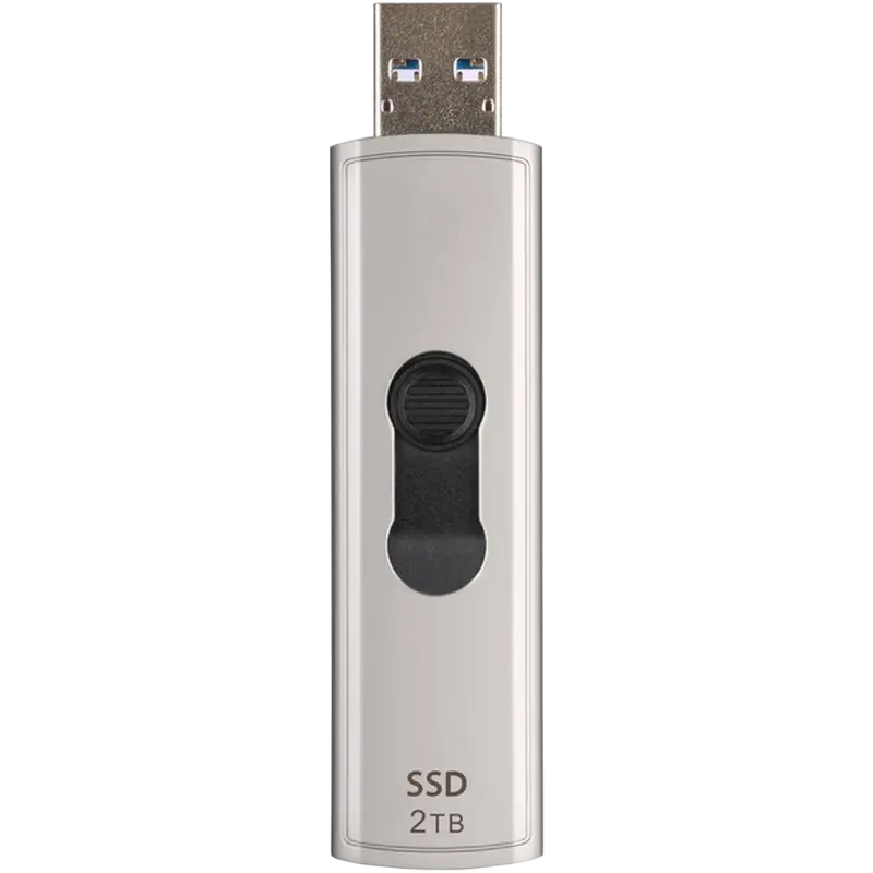 Внешний портативный SSD накопитель Transcend ESD320A, 2 ТБ, Серый (TS2TESD320A)