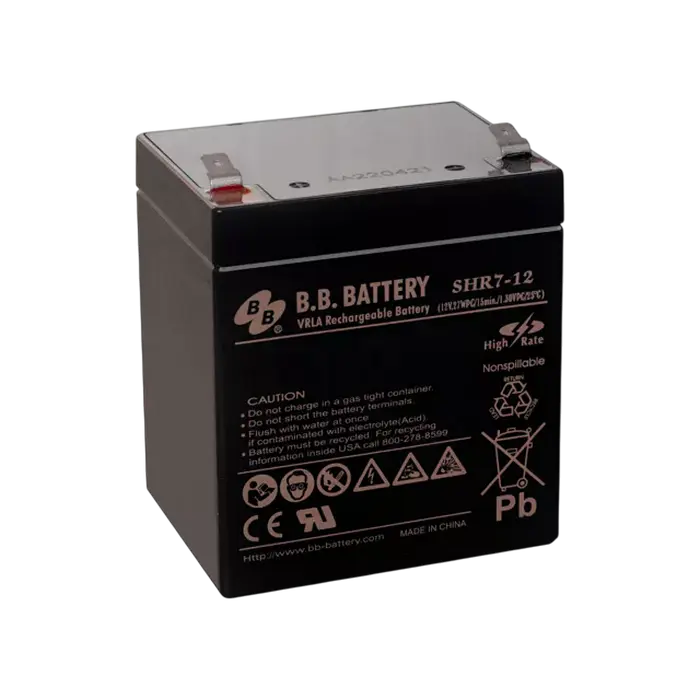 Аккумулятор для ИБП B.B. SHR7-12, 12В 7