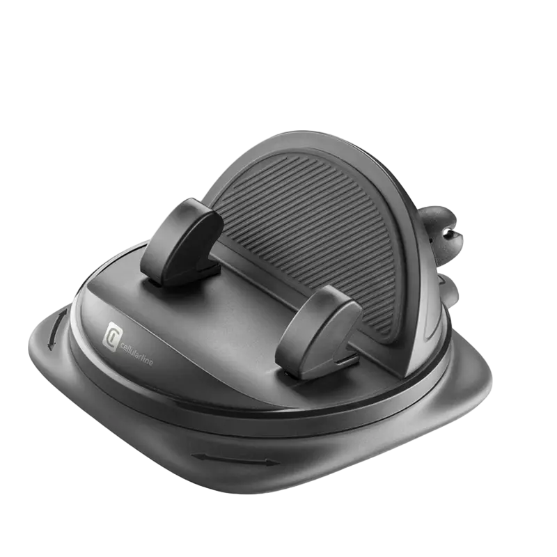 Держатель для смартфона Cellularline Dash Hub 360, Чёрный