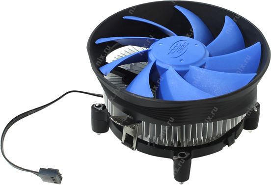 DEEPCOOL Cooler "GAMMA  ARCHER", Socket 775/1150/1151/1155 & AM4/FM2/AM3+, up to 95W, 120o120o25mm, 1600rpm, 26.1dBA, 54.25CFM, 3 pin, Hydro Bearing, ,процессоры ,оперативная память, ssd, M2, hdd, кейсы