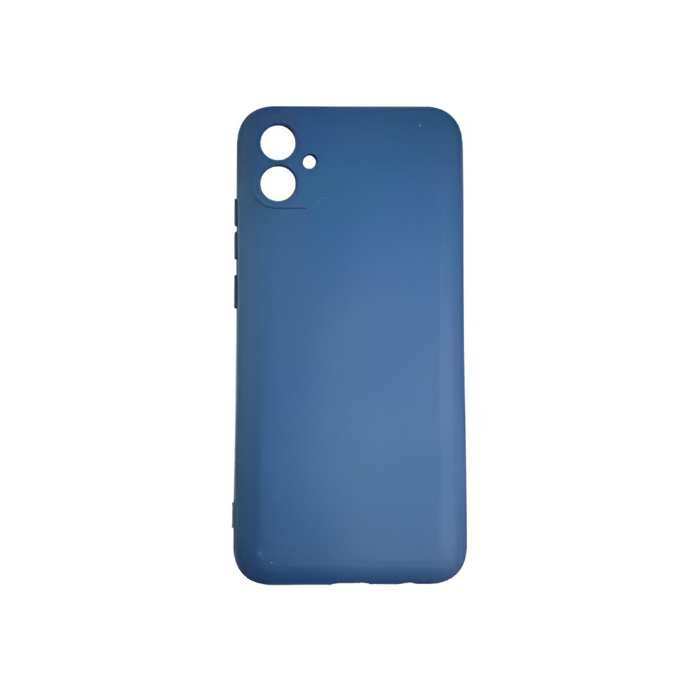 Helmet Case Liquid Silicone Samsung A04E, Blue