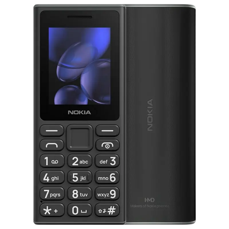 Мобильный телефон Nokia 105 (2024), Чёрный