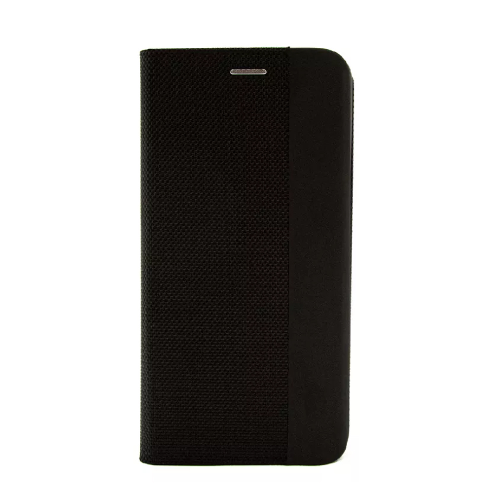 WOO Case Shell Flip Nylon Xiaomi Redmi Note 14 Pro 5G, Black