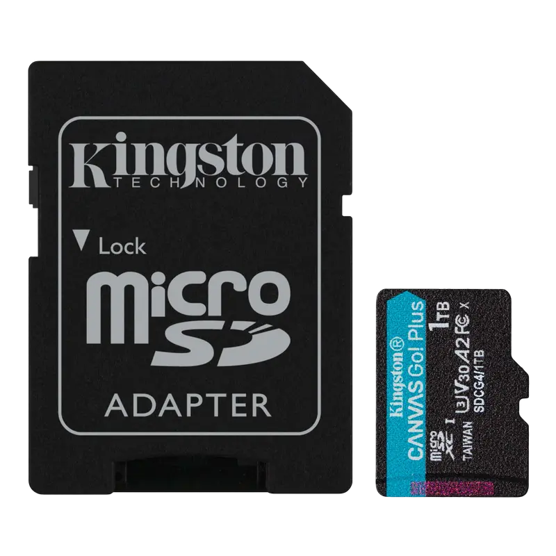 Карта памяти Kingston Canvas Go! Plus, 1024Гб (SDCG4/1TB)