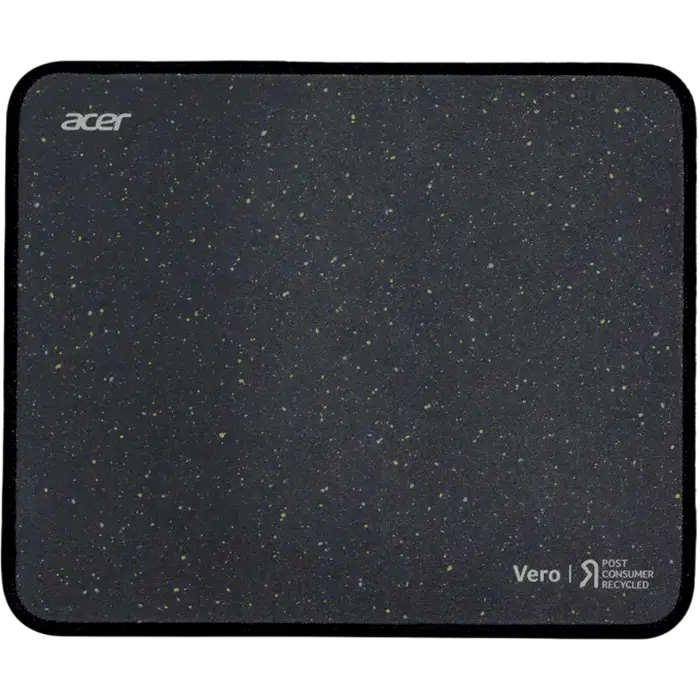 Коврик для мыши Acer Vero, 220мм x 180мм, Чёрный