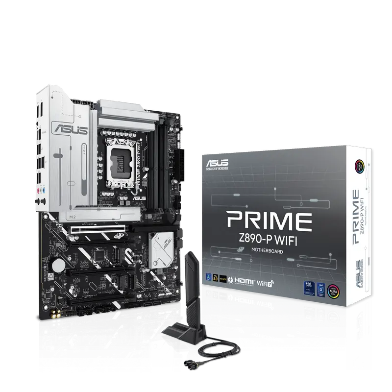 Материнская плата ASUS PRIME Z890-P WIFI, LGA1851, Intel Z890, ATX