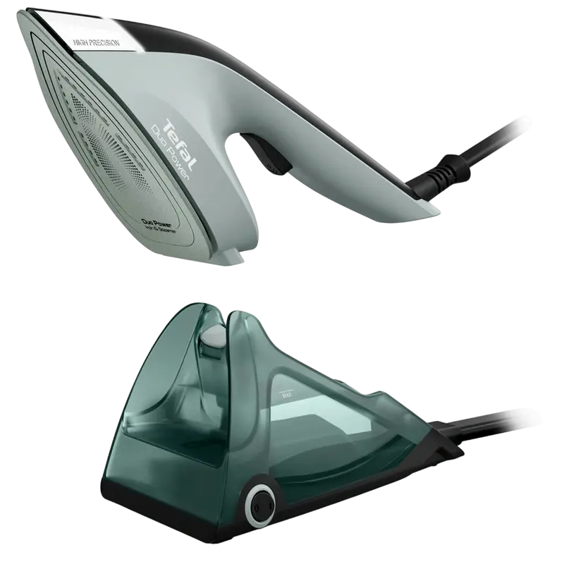 Утюг с парогенератором Tefal JF4031E0, 1700Вт, Зеленый | Черный