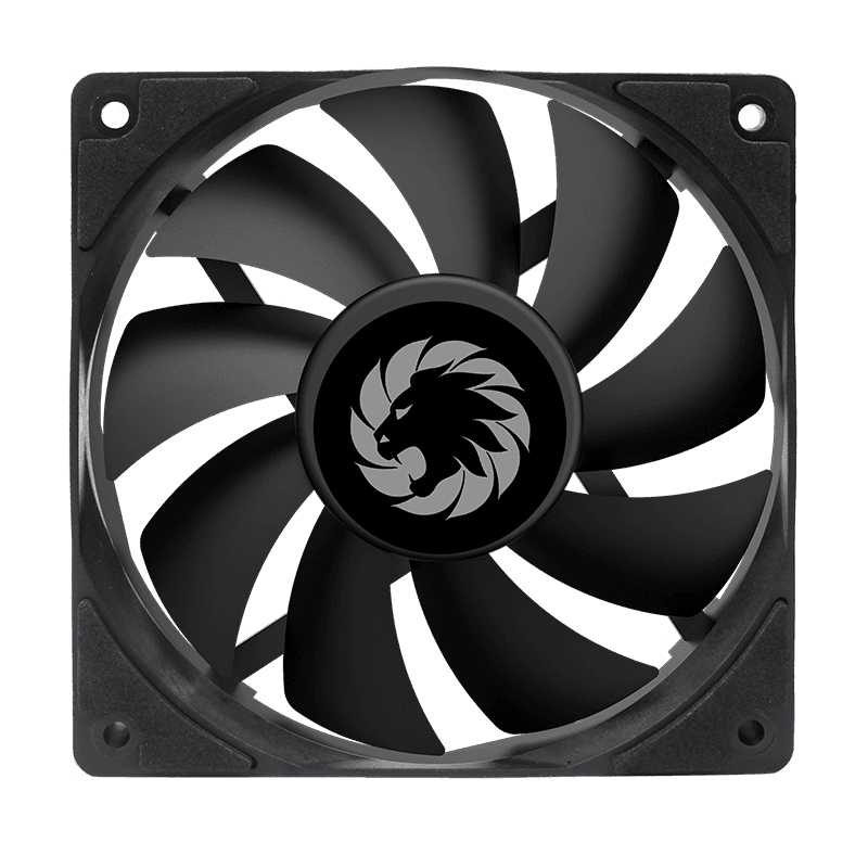 PC Case Fan GAMEMAX GMX-WFBK-BK, 120mm, 9 blades, 23.4dB, 46.5 CFM, 1200PM, Hydraulic bearing, 3pin+