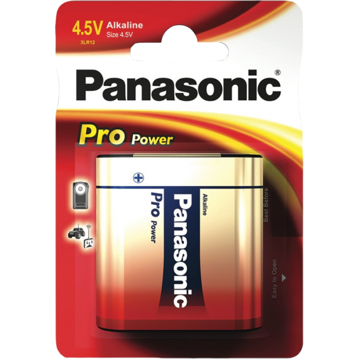 Panasonic 4.5V "PRO Power" Blister*1, Alkaline, 3LR12XEG/1B