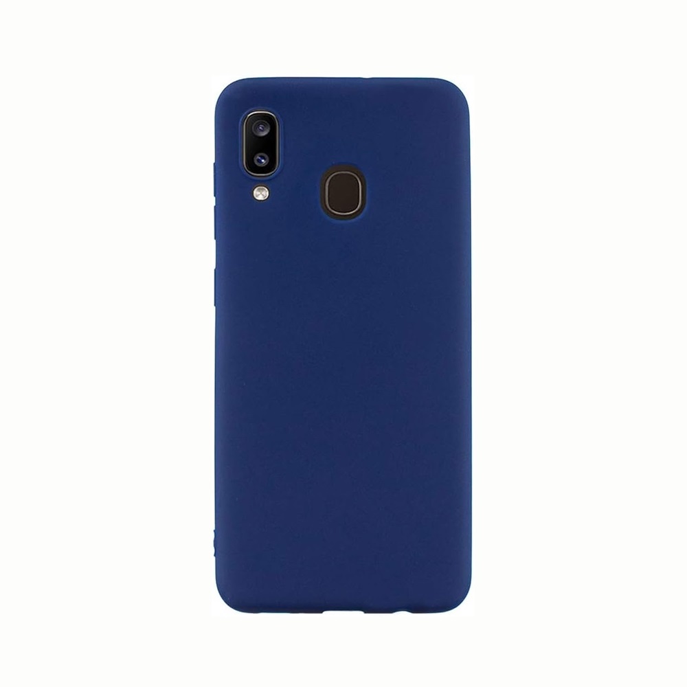 Helmet Case TPU Matte Samsung A30, Blue