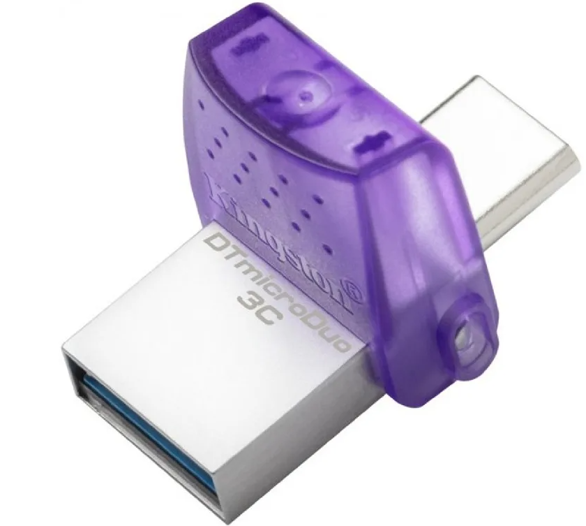 256GB USB3.2 Kingston DataTraveler microDuo 3C, Purple, USB-C + USB-A, Ultra-small (Read 200 MByte/, клавиатуры ,мышки ,веб камера ,коврики ,флешки , 16gb, 32gb,64gb,128gb,256gb,512,microsd,sd