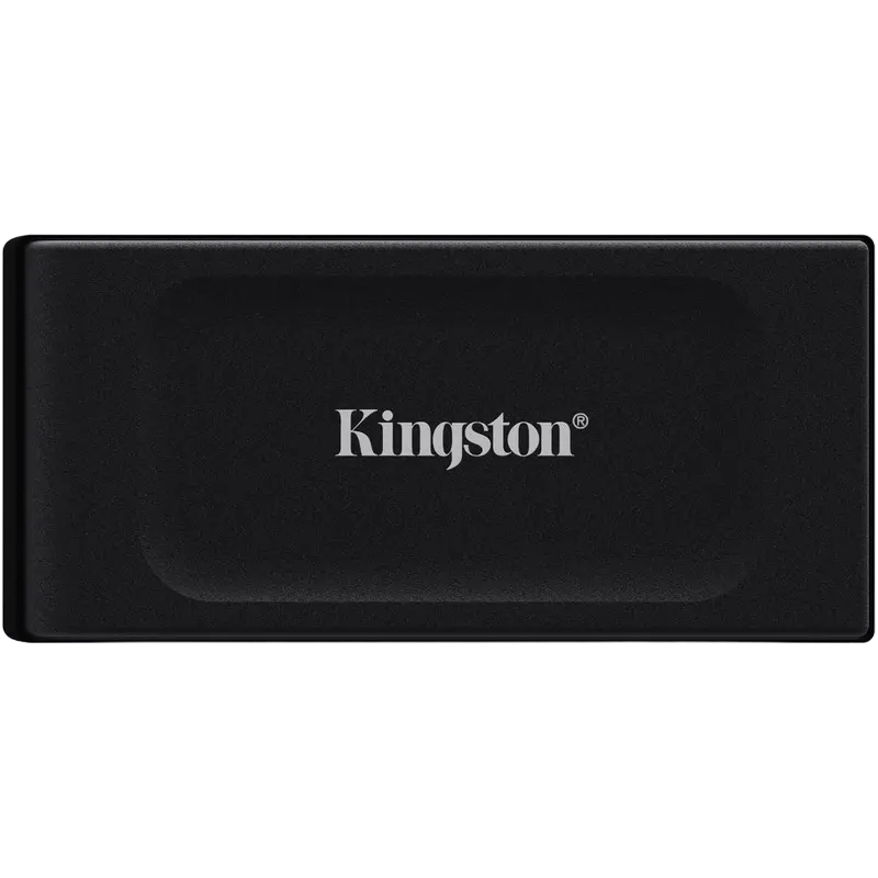 Внешний портативный SSD накопитель Kingston XS1000, 1 ТБ, Чёрный (SXS1000/1000G)