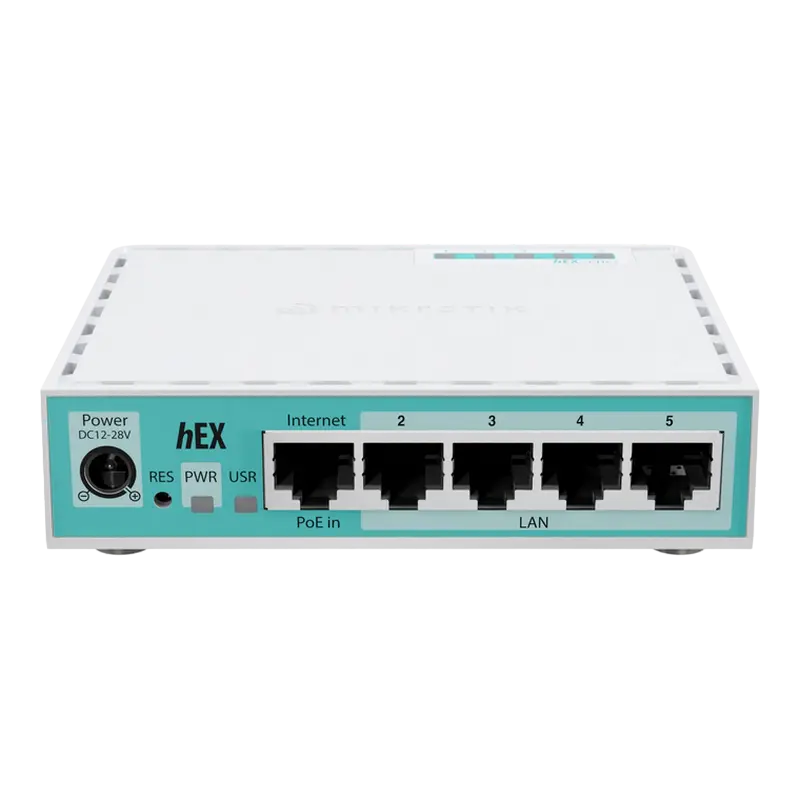 Маршрутизатор MikroTik hEX refresh, Белый