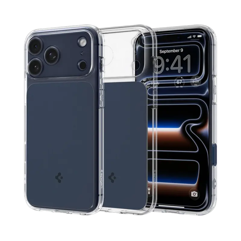 Чехол Spigen Apple iPhone 17 Pro Max Ultra Hybrid "T" Mag Safe, Матовый синий