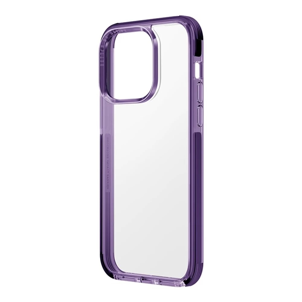 Uniq Case PC Hard Combat Fig for iPhone 14 Pro, Purple