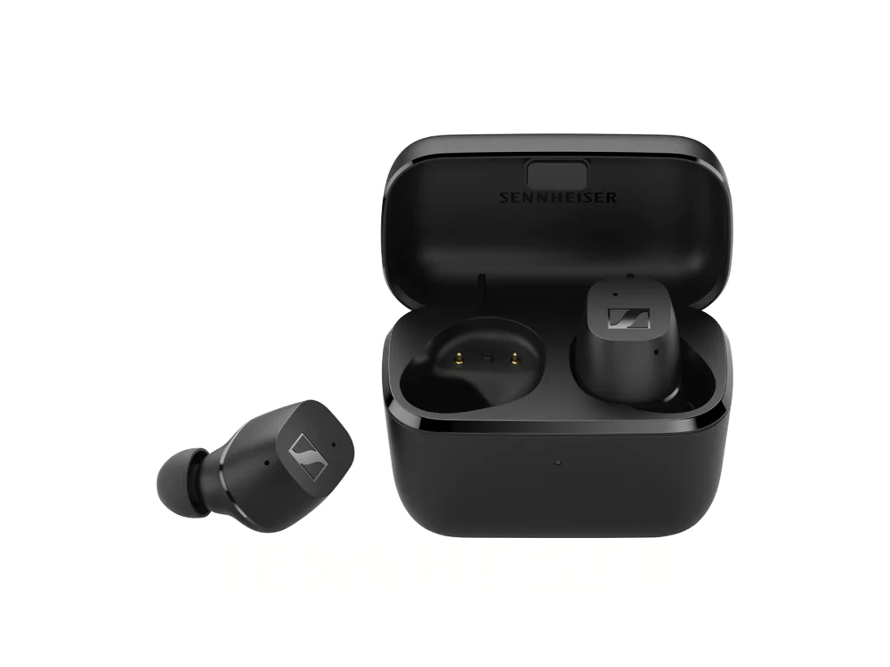  True Wireless Sennheiser CX200TW1, Black IPX4, Passive Noise Cancellation, Up to 27 hours play time