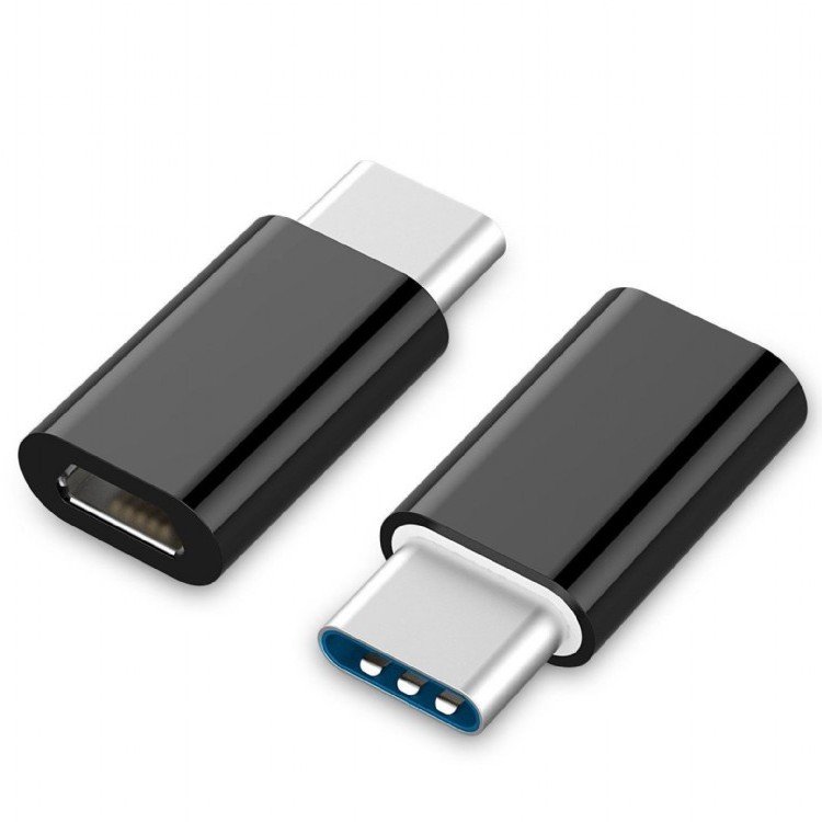  Adapter  Type-C male/Micro USB female, CM/mF, Cablexpert, A-USB2-CMmF-01