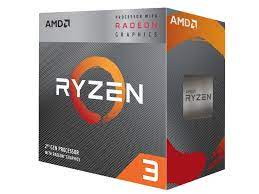 AMD Ryzen 3 3200G, Socket AM4, 3.6-4.0GHz (4C/4T), 4MB L3, Integrated Radeon Vega 8 Graphics, 12nm 65W, Box (with Wraith Stealth Cooler),процессоры ,оперативная память, ssd, M2, hdd, кейсы