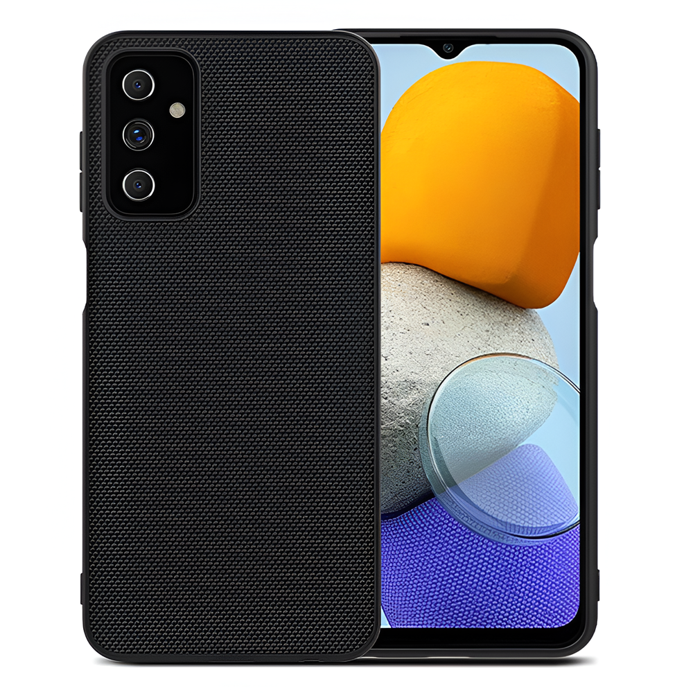 Helmet Case TPU Nylon Samsung A41, Black