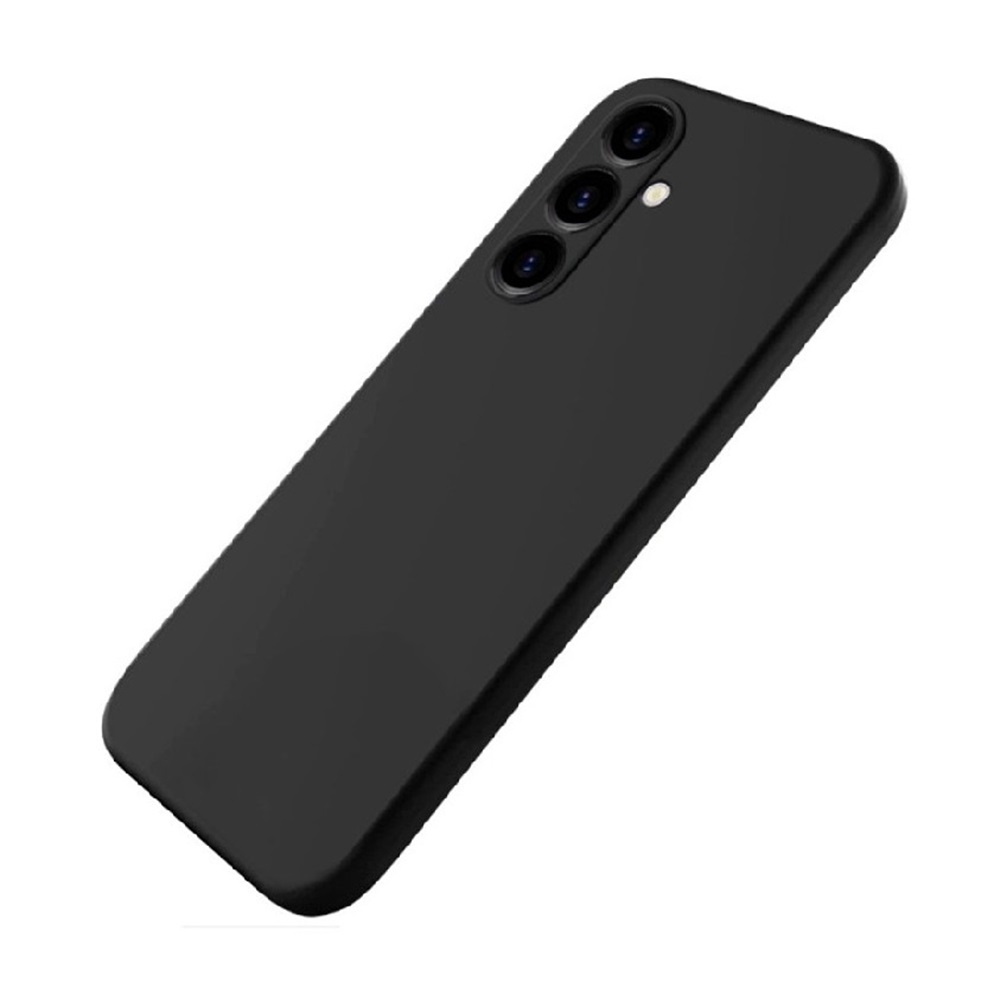 WOO Case Liquid Silicone Samsung A25 5G, Black