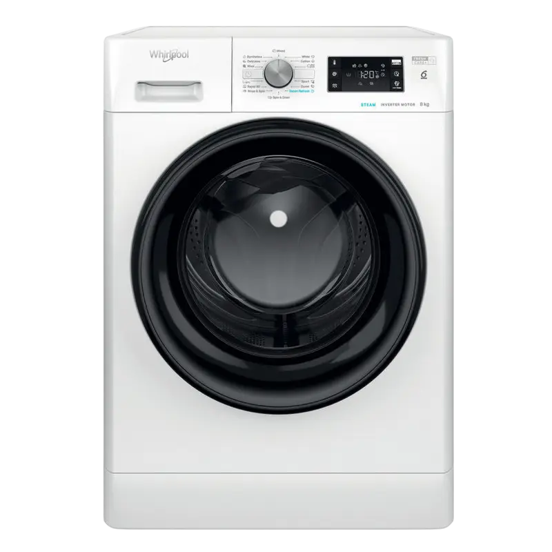 Стиральная машина Whirlpool FFB 8469 BV EE, 8кг, Белый