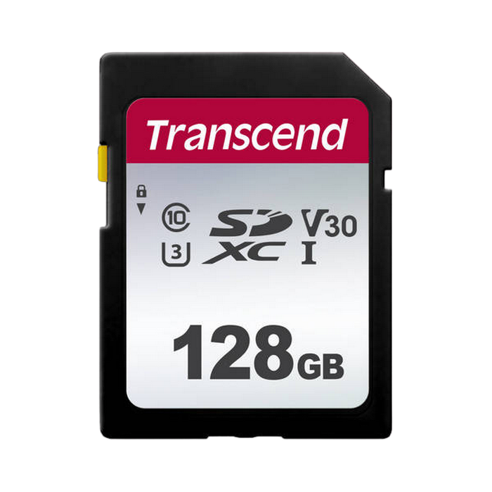 .128GB SDXC Card (Class 10)  UHS-I, U3, Transcend 340S  "TS128GSDC340S" (R/W:160/90MB/s)