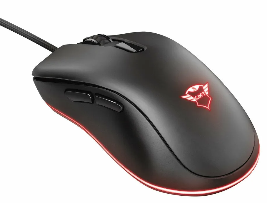 TR_23575. Trust Gaming GXT 930 Jacx RGB Mouse, 200 - 6400 dpi, 6 Programmable, responsive buttons, клавиатуры ,мышки ,веб камера ,коврики ,флешки , 16gb, 32gb,64gb,128gb,256gb,512,microsd,sd