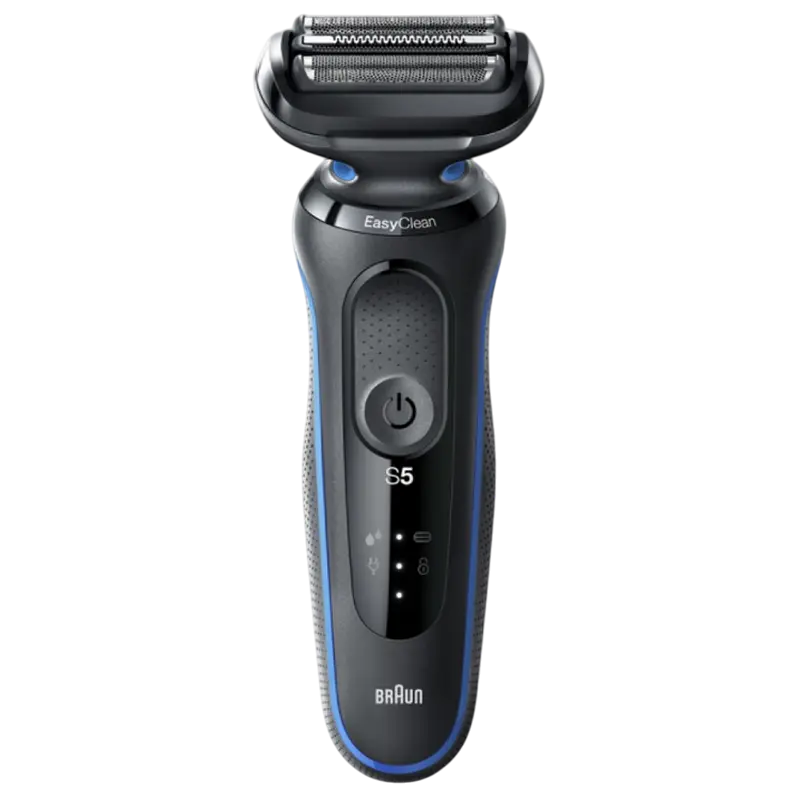 Электробритва мужская Braun 51-B1000s, Черный | Синий