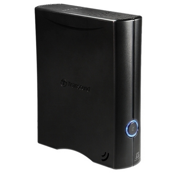  8.0TB (USB3.1) 3.5" Transcend "StoreJet 35T3", Black [256-bit AES encryption]