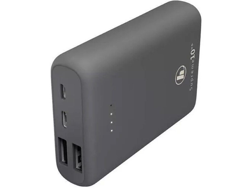 Hama 201668 Supreme 10HD Power Pack, 10000 mAh, 3 Outputs: 1 x USB-C, 2 x USB-A, grey 201668, iphone, xiaomi, samsung, oppo, чехол, стекло