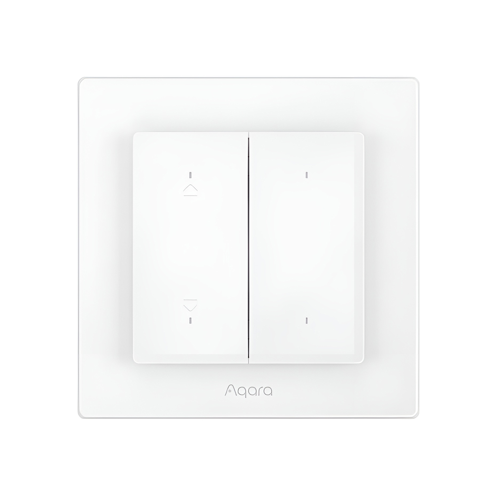 Aqara Zigbee/ Thread Light Switch H2 EU ( 4 Buttons, 2 Channels), White