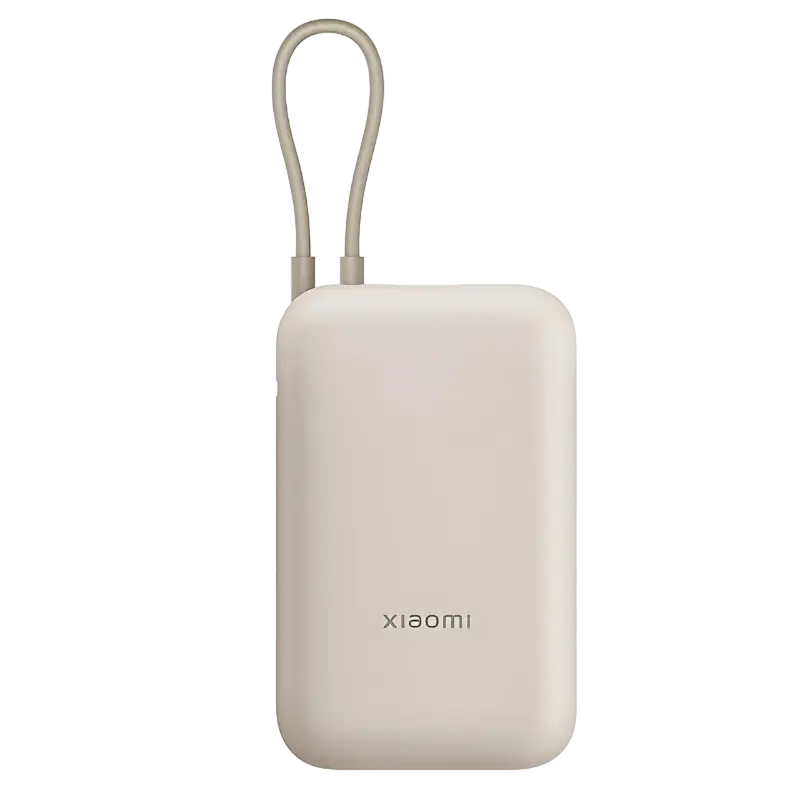 Портативное зарядное устройство Xiaomi BHR9072GL, 10000мА·ч, Бежевый