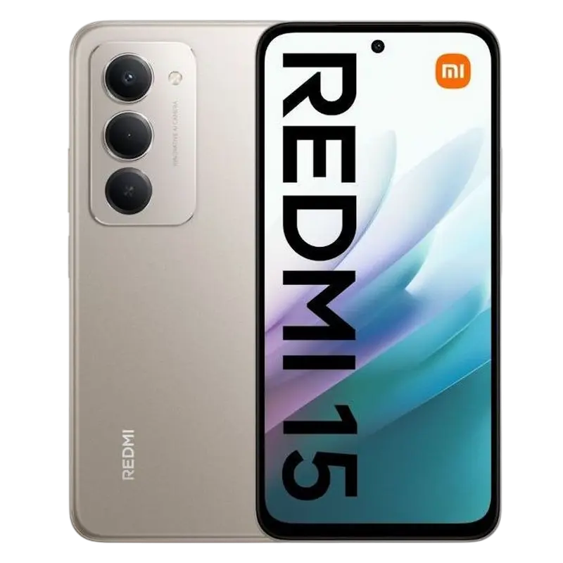 Смартфон Xiaomi Redmi 15, 6Гб/128Гб, Серый