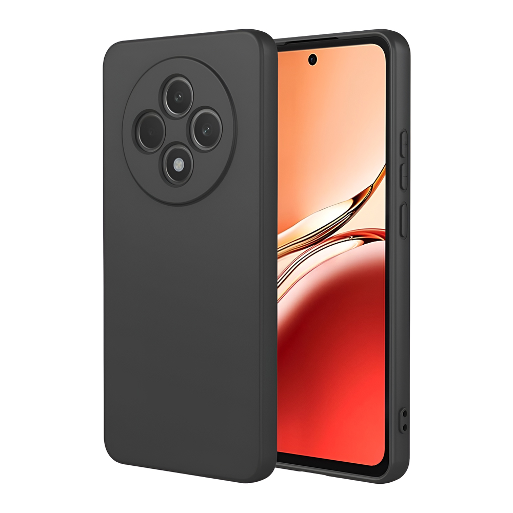 WOO Case Silicone Neo Soft  Oppo Reno 12F/12FS,  Black