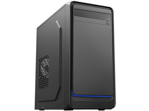 Case mATX 500W Sohoo 6503BK, 2xUSB2.0, Black, ATX-500W-12cm ,процессоры ,оперативная память, ssd, M2, hdd, кейсы