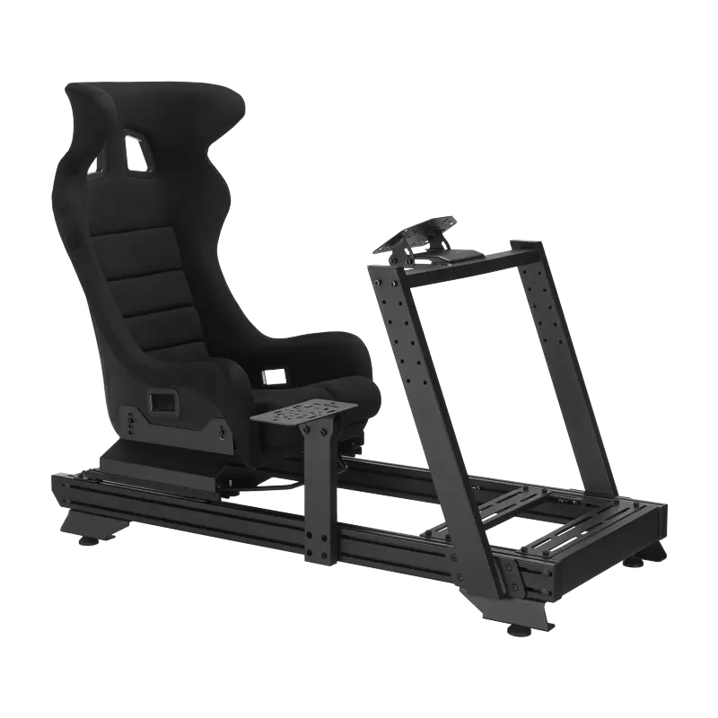 Игровое кресло Lumi LRS16-BS04, Ткань, Чёрный