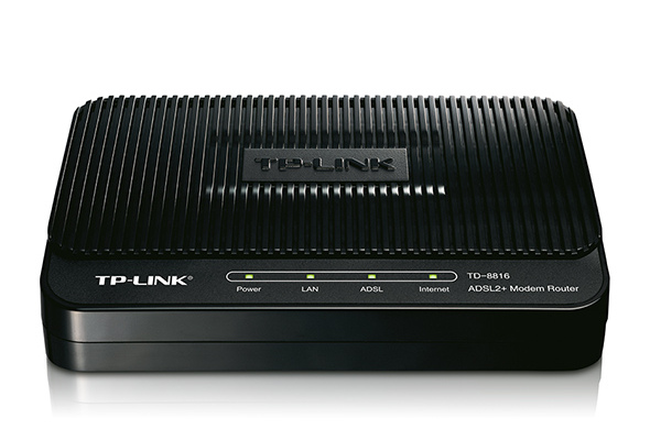 ADSL Router TP-LINK "TD-8816", 1xEthernet port, ADSL/ADSL2/ADSL2+, Splitter, Annex A