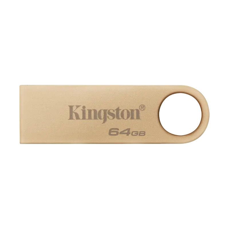 USB Flash накопитель Kingston DataTraveler SE9 G3, 64Гб, Золотой