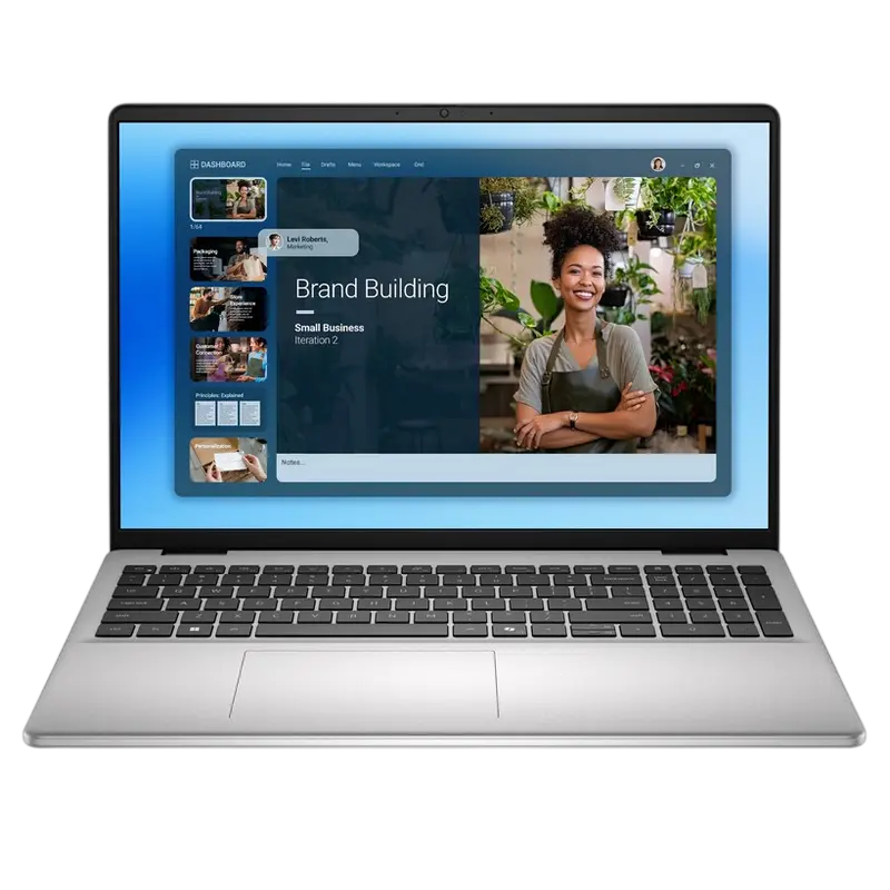 Ноутбук для бизнеса 16" DELL 16 DC16251, Platinum Silver, Intel Core 7 150U, 16Гб/512Гб, Windows 11 Pro