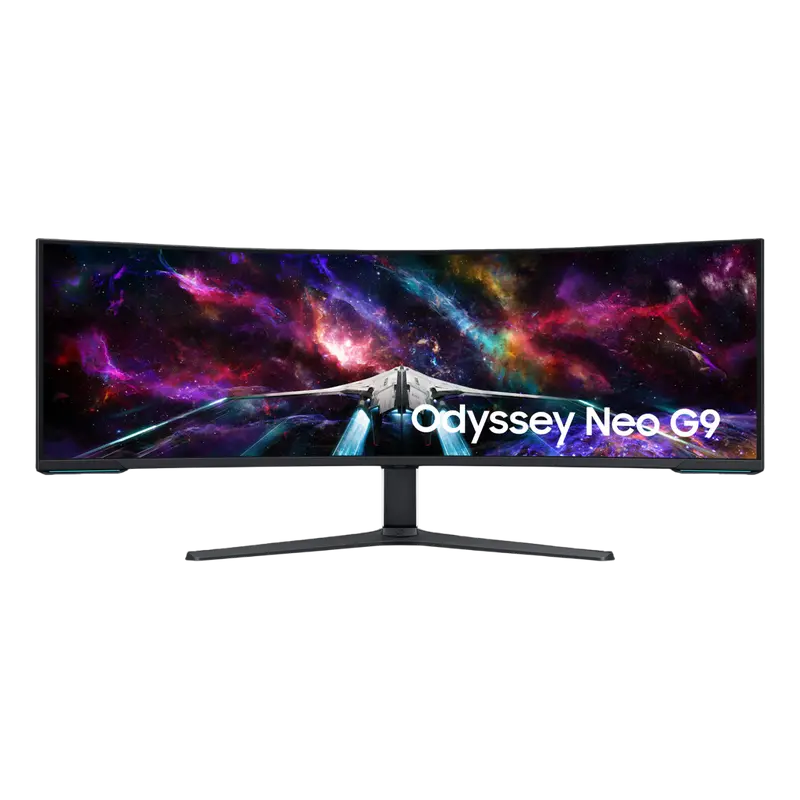 57" Игровой монитор Samsung S57CG95, VA 7680x2160, Чёрный