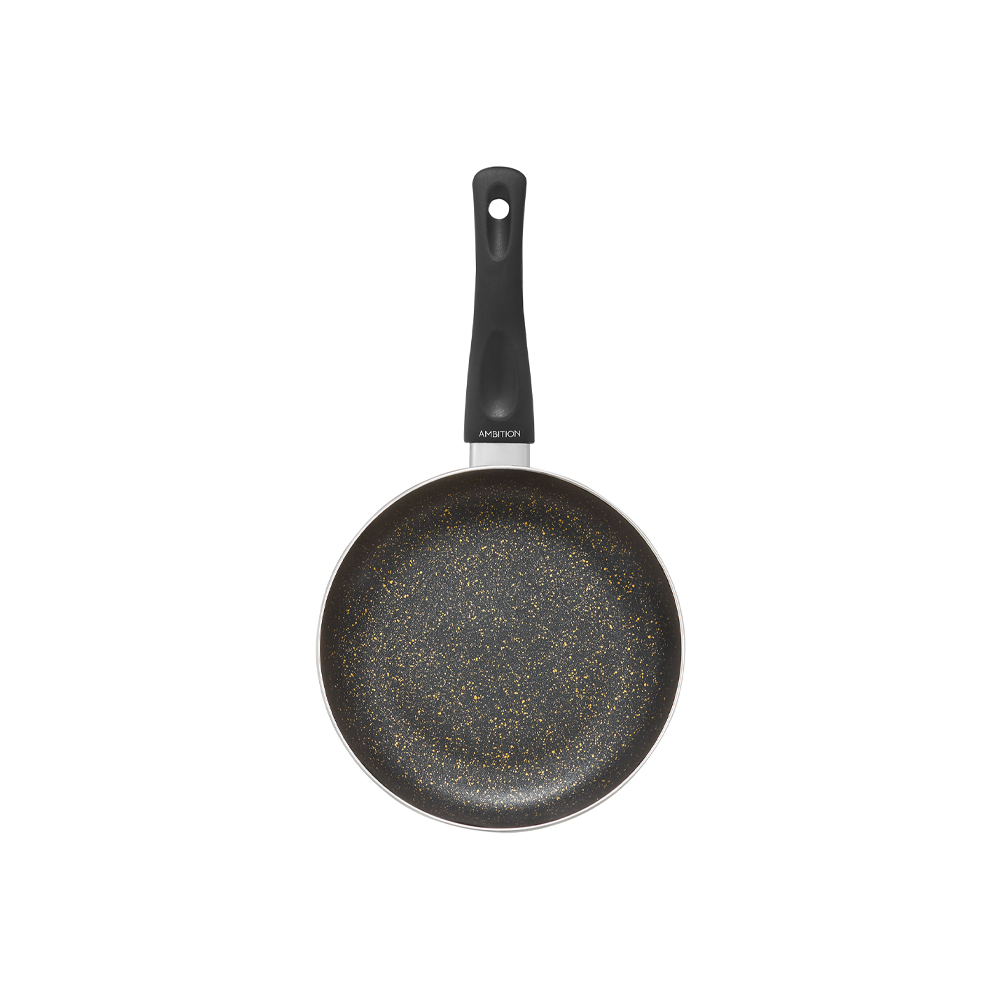 Ambition, Frying Pan, Oro, Qualum Basic Stone Coating, 28 Cm, Aluminium