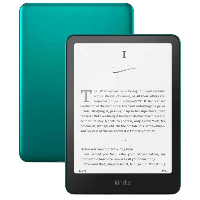 Электронная книга Amazon Kindle Paperwhite (12th Gen) 2024 Signature Edition, Metallic Jade